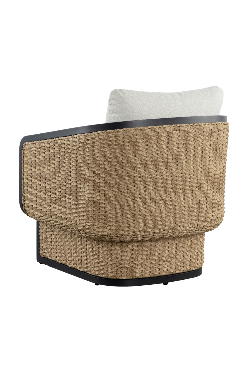Modern European furniture - Wicker Weave Indoor/Outdoor Lounge Chair - www.oroa.com | Oroa.com