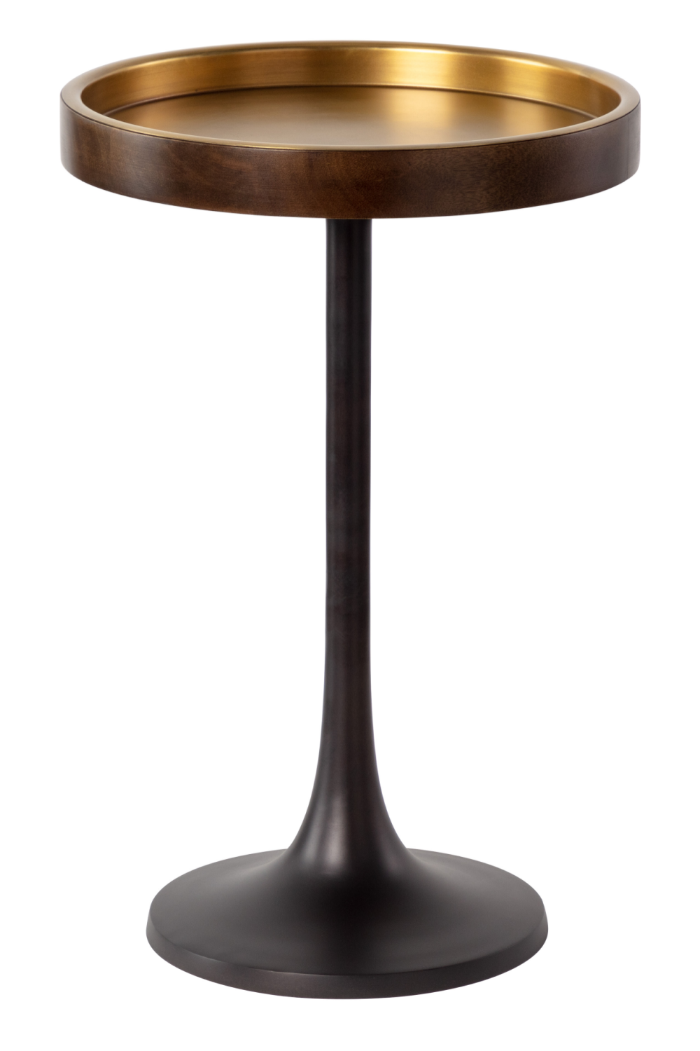 Round Bronze End Table Modern European furniture - www.oroa.com | Oroa.com