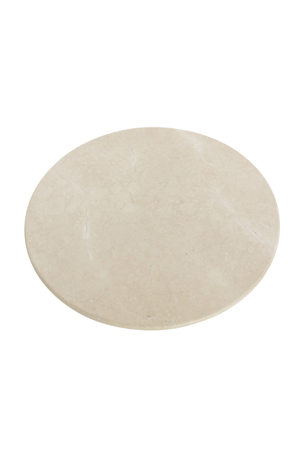 Modern European furniture - Round Cream Marble Coffee Table - www.oroa.com | Oroa.com
