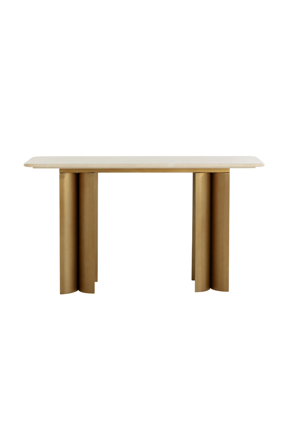 Cream Marble Console Table | Oroa.com