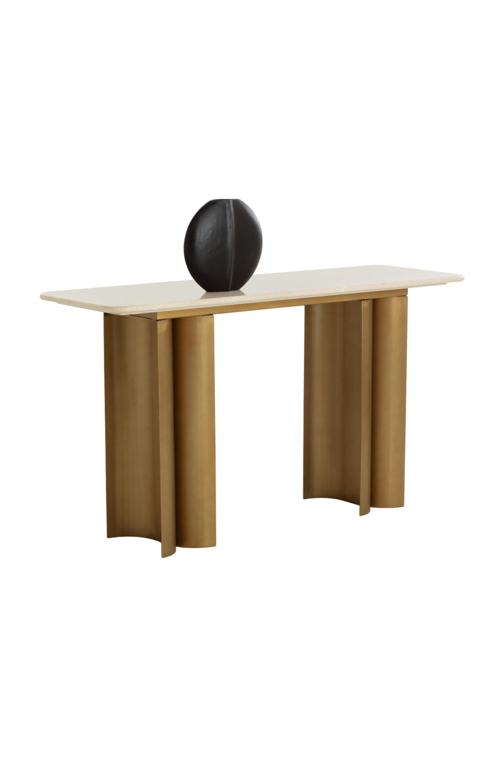 Cream Marble Console Table | Oroa.com