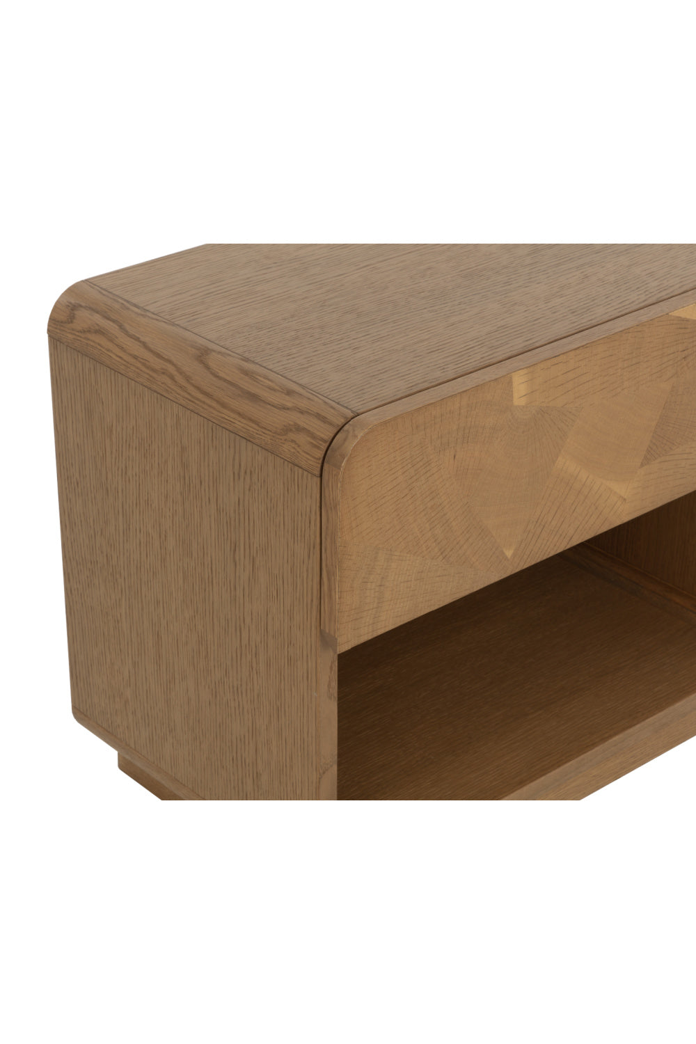 Modern European furniture - Oak Mosaic 1-Drawer Nightstand - www.oroa.com | Oroa.com