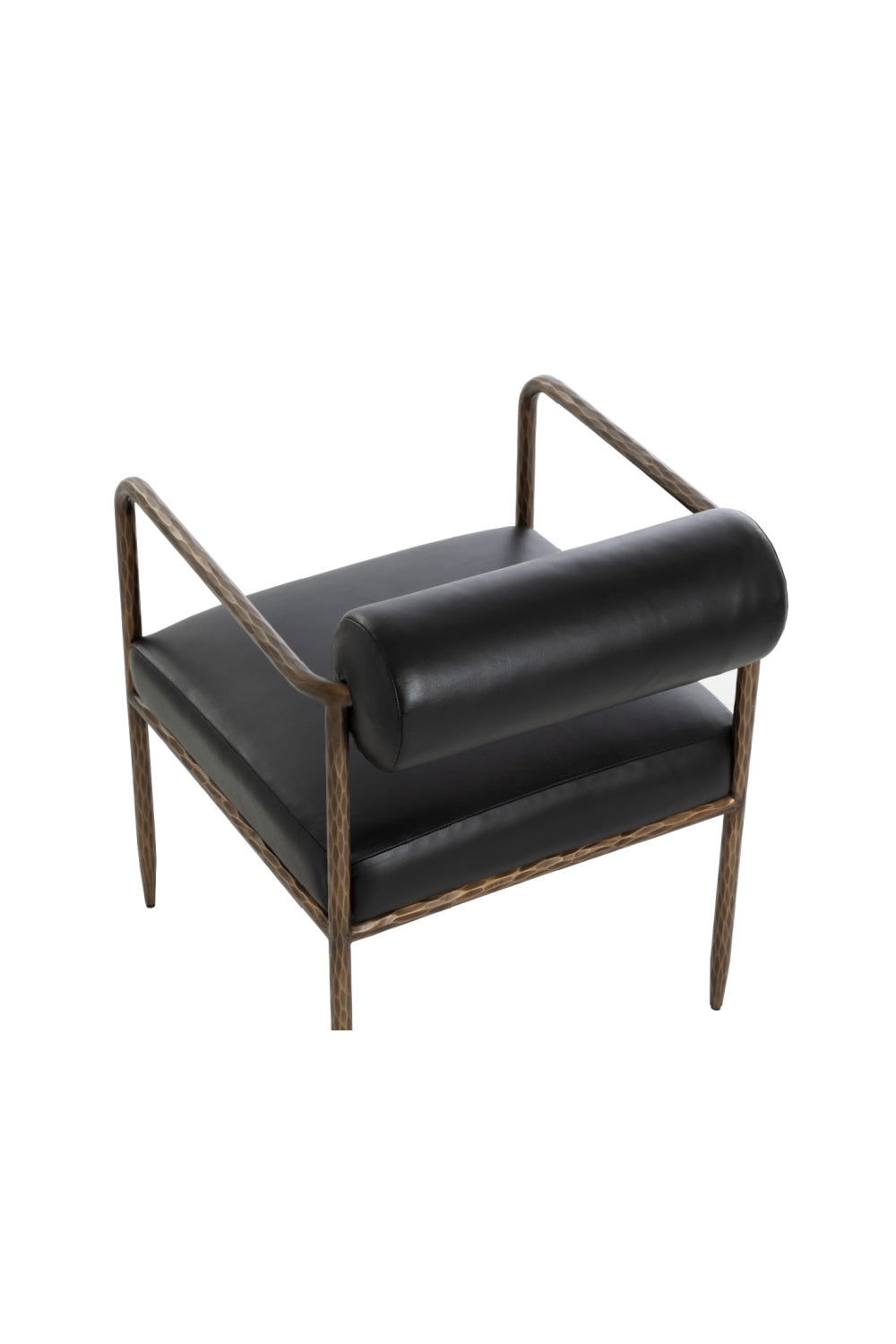 Modern European furniture - Leather Bolster-Back Dining Chair - www.oroa.com | Oroa.com