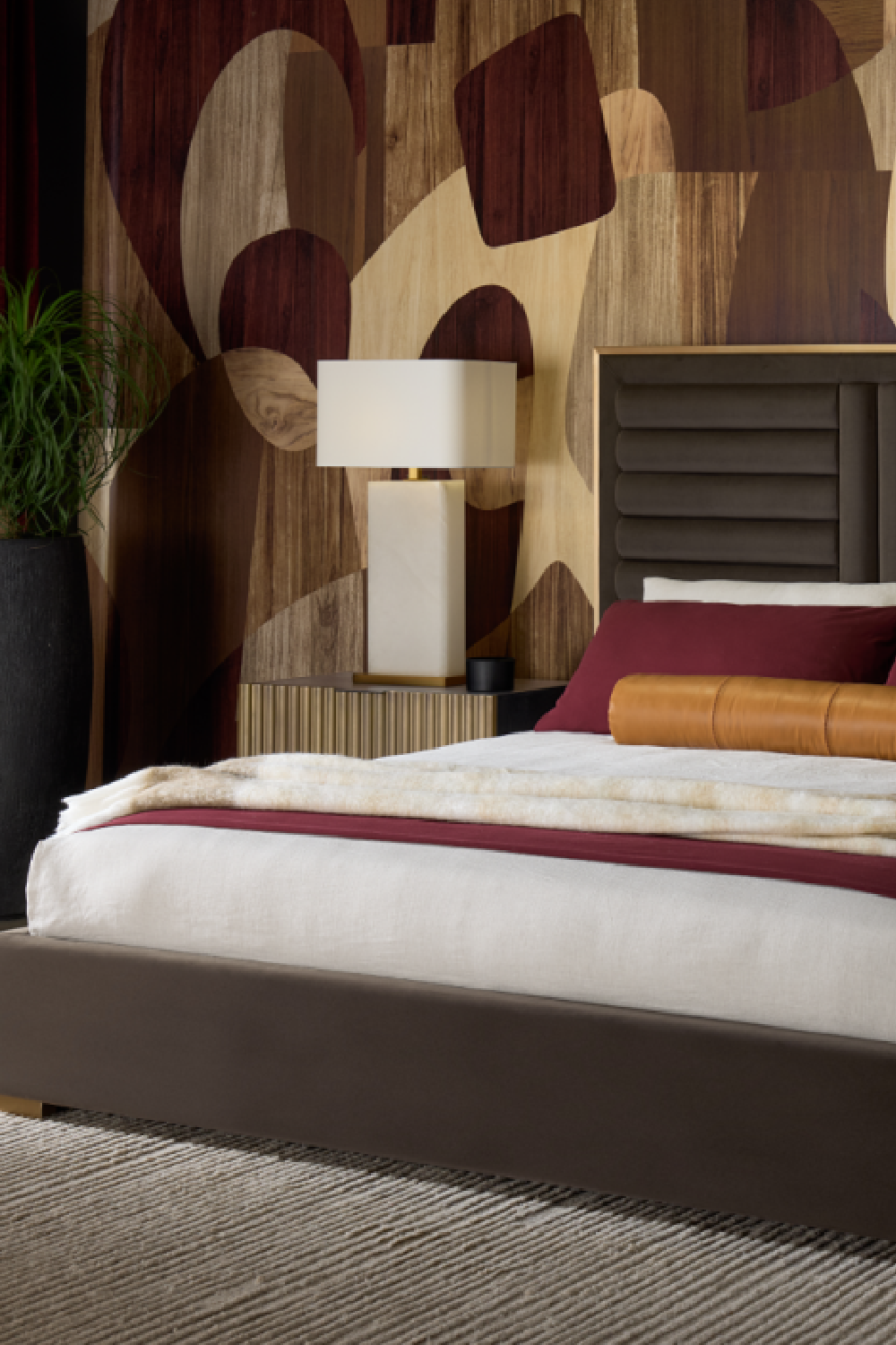 Modern European furniture - White Alabaster Table Lamp - www.oroa.com | Oroa.com