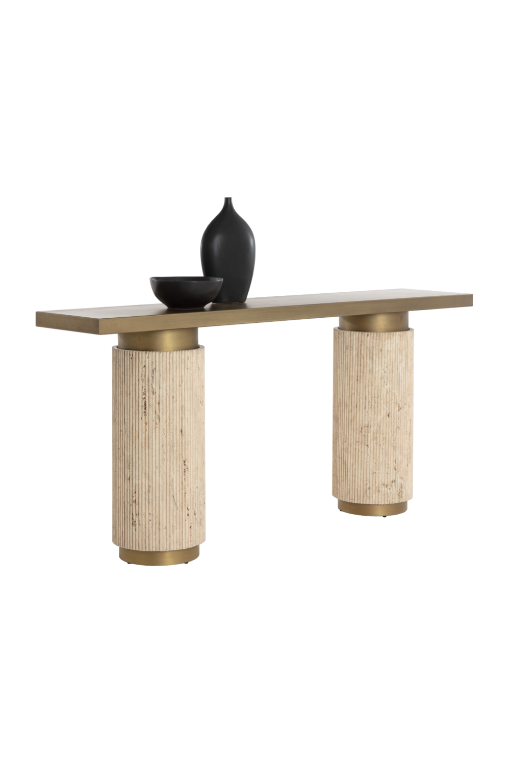 Modern European furniture - Antique Brass Console Table - www.oroa.com | Oroa.com