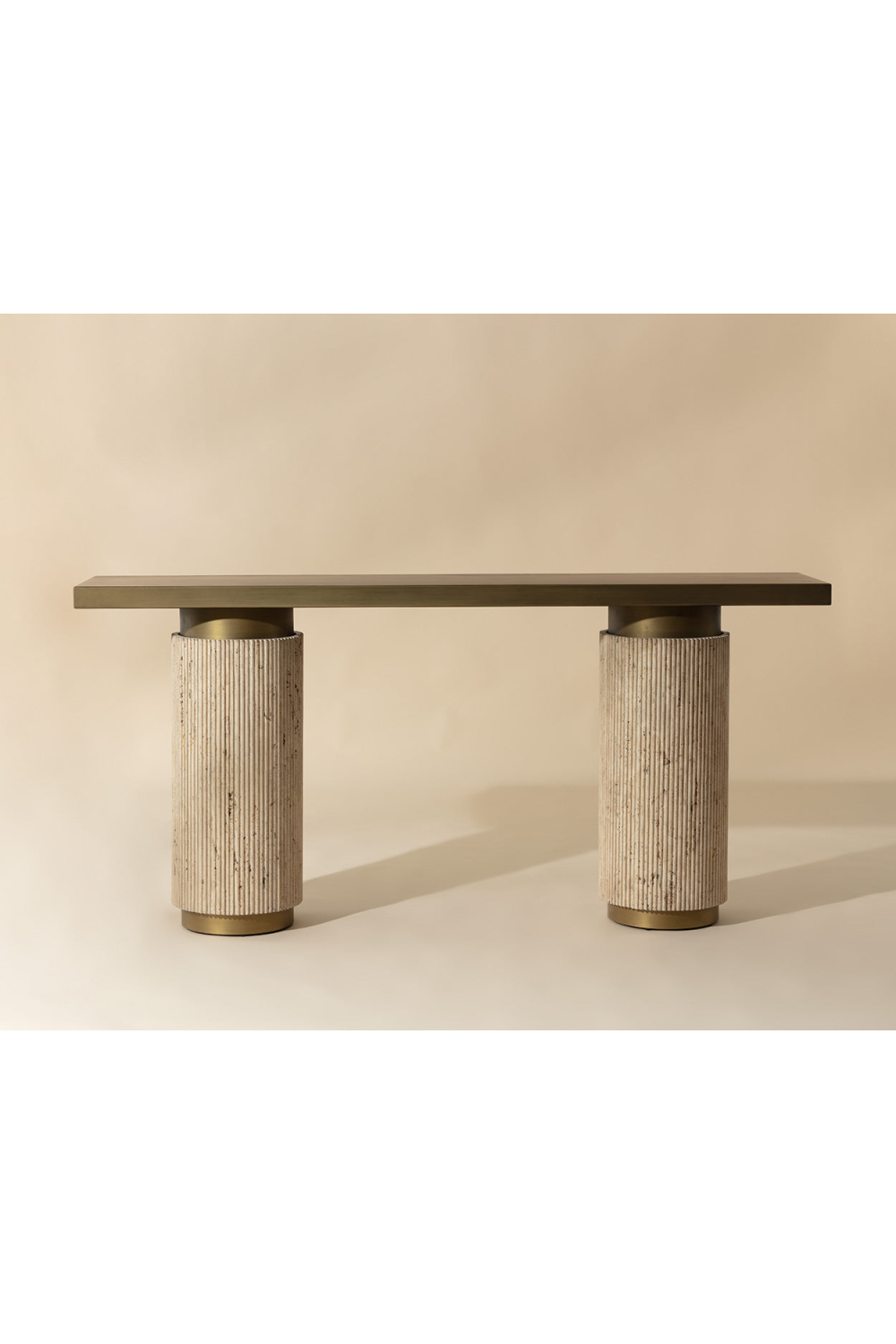 Modern European furniture - Antique Brass Console Table - www.oroa.com | Oroa.com