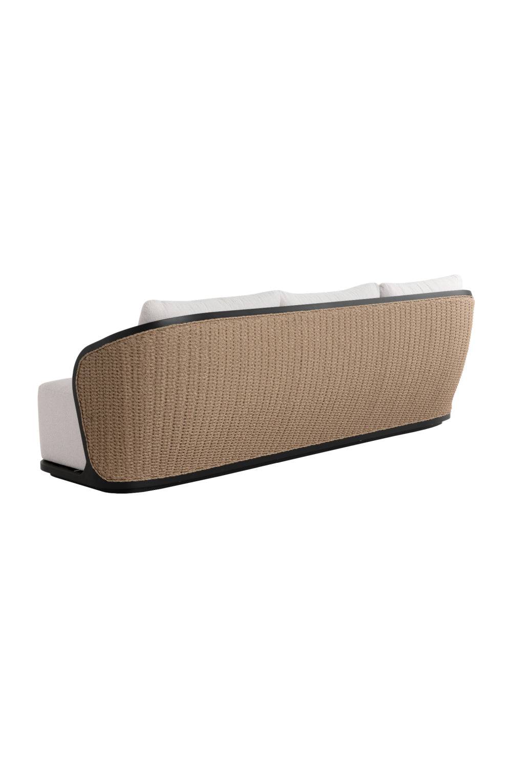 Modern European furniture - Cream Boucle Indoor/Outdoor Sofa - www.oroa.com | Oroa.com
