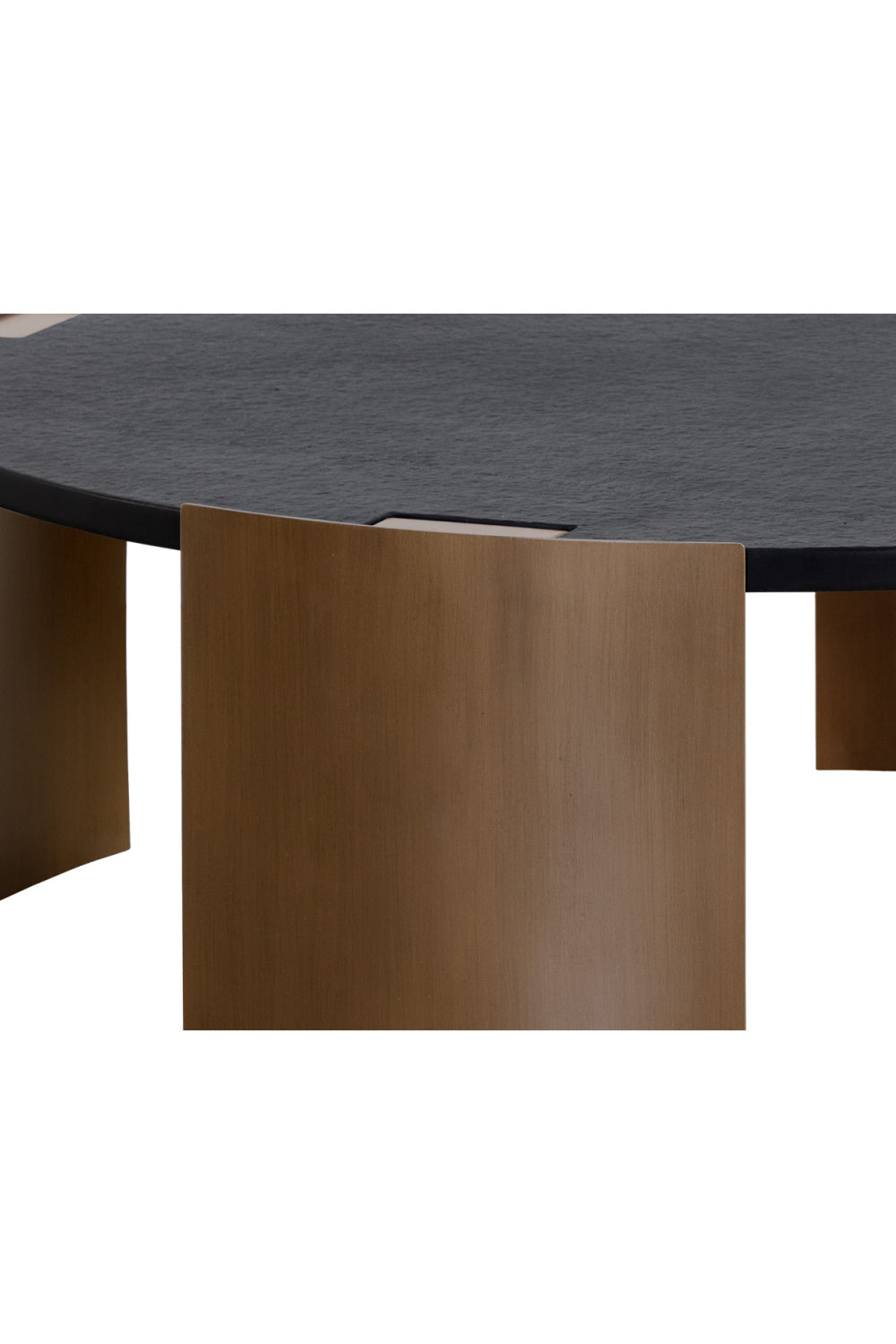 Modern European furniture - Round Concrete Indoor/Outdoor Coffee Table - www.oroa.com | Oroa.com