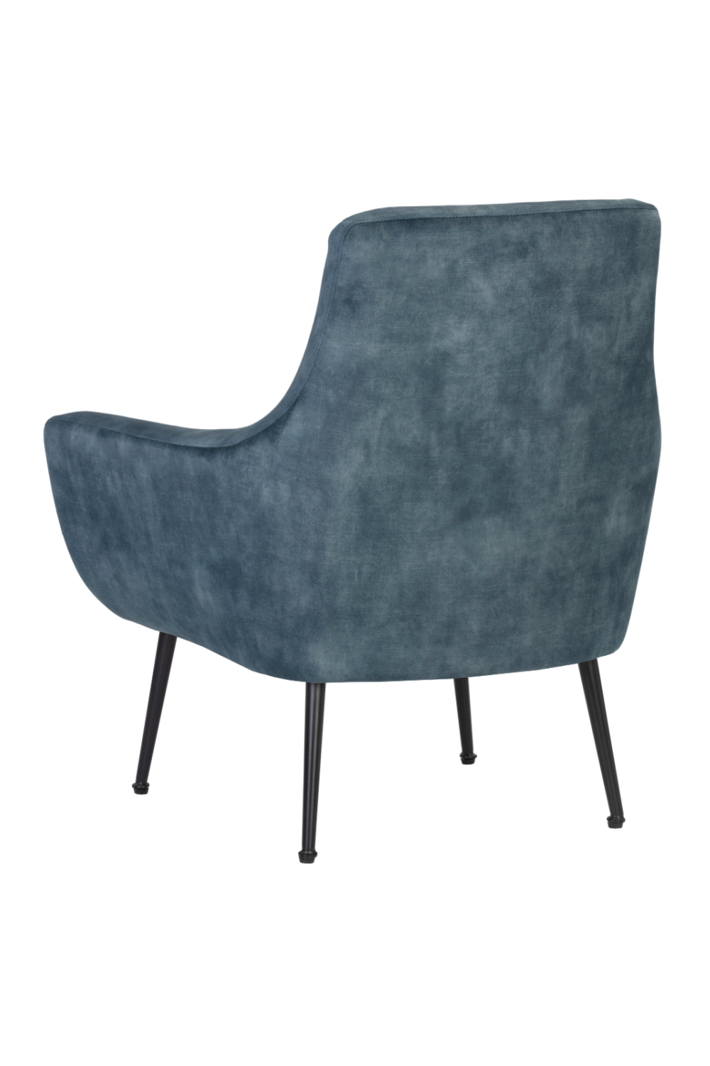 Modern European furniture - Blue Fabric Lounge Chair - www.oroa.com | Oroa.com