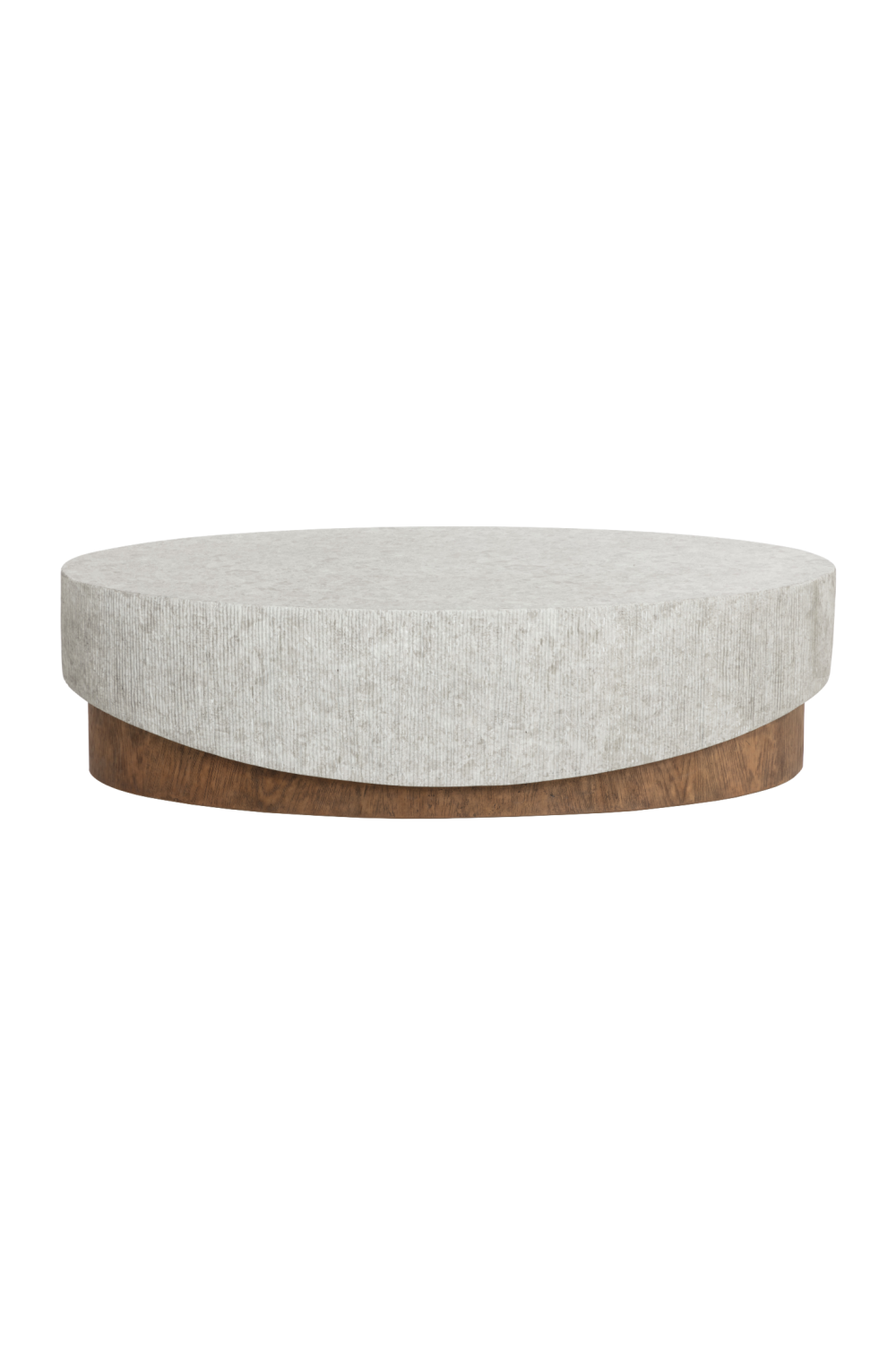 Modern European furniture - Gray Concrete Indoor/Outdoor Coffee Table - www.oroa.com | Oroa.com