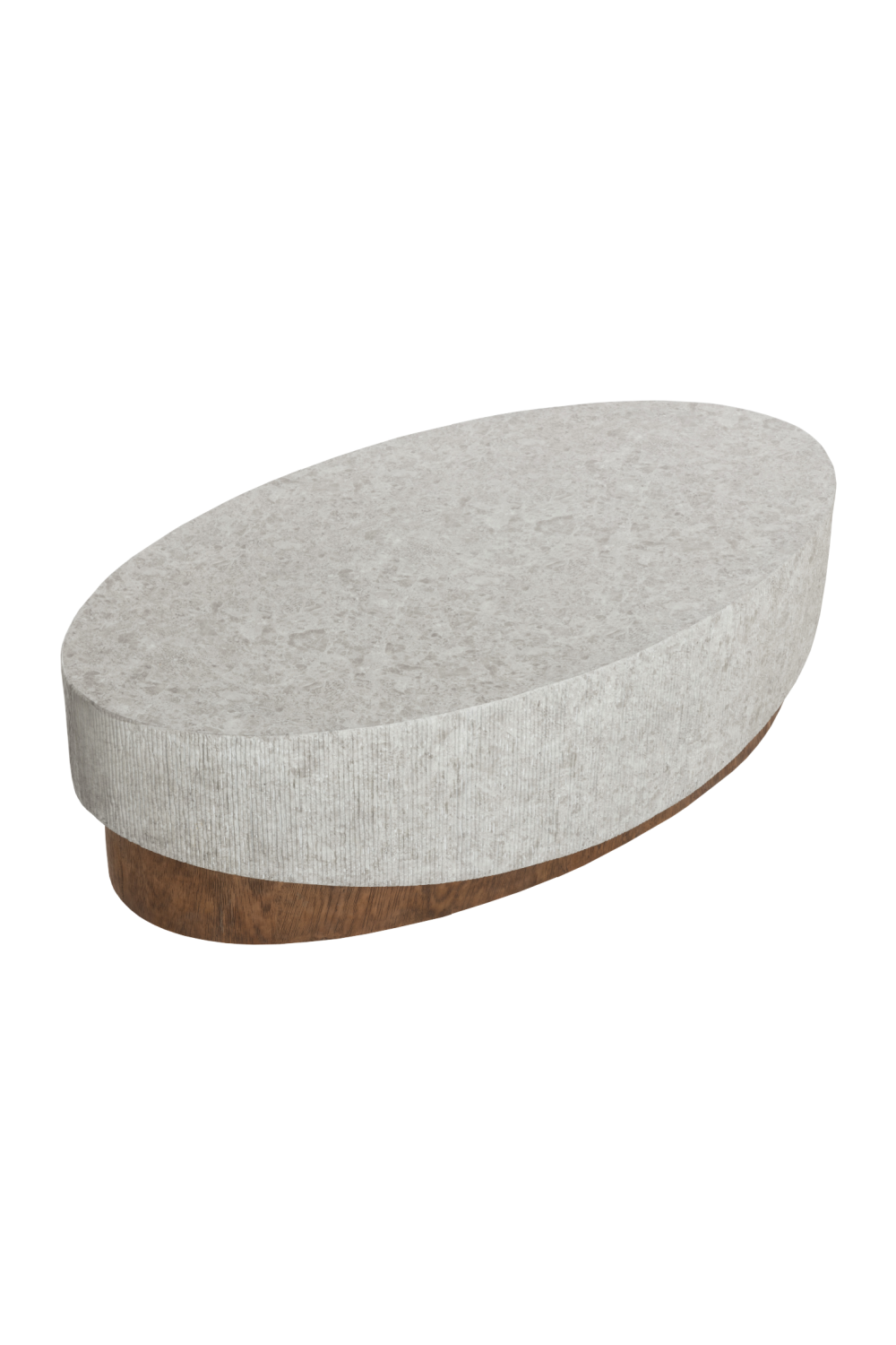 Modern European furniture - Gray Concrete Indoor/Outdoor Coffee Table - www.oroa.com | Oroa.com