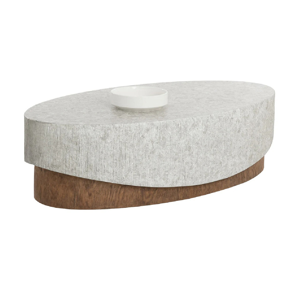 Modern European furniture - Gray Concrete Indoor/Outdoor Coffee Table - www.oroa.com | Oroa.com