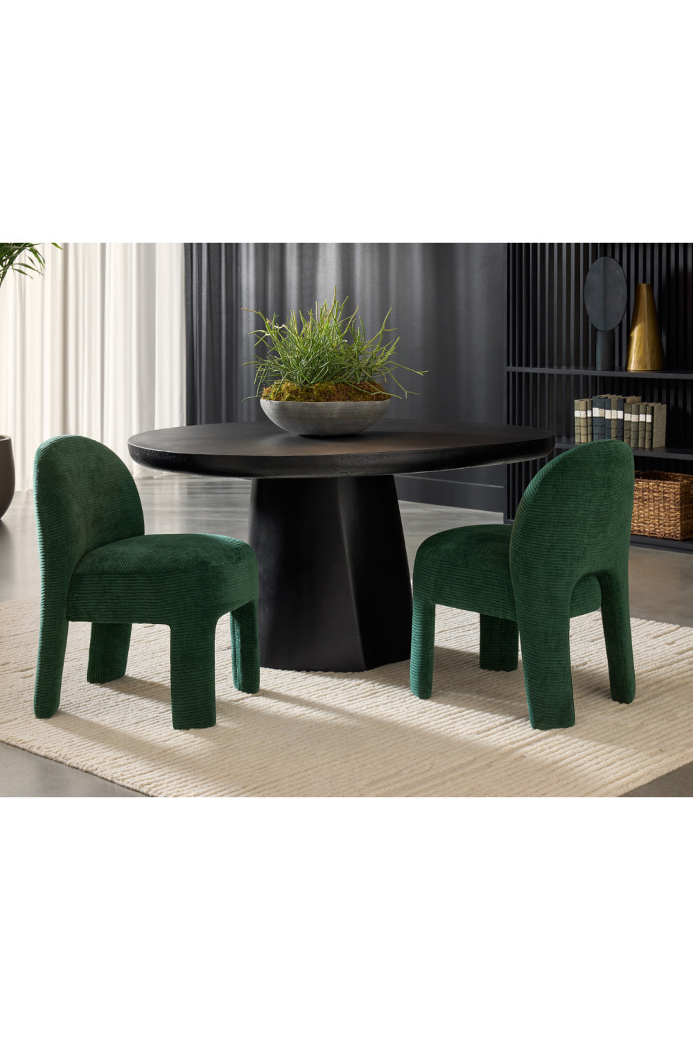 Modern European furniture - Sculptural Indoor/Outdoor Concrete Dining Table - www.oroa.com | Oroa.com