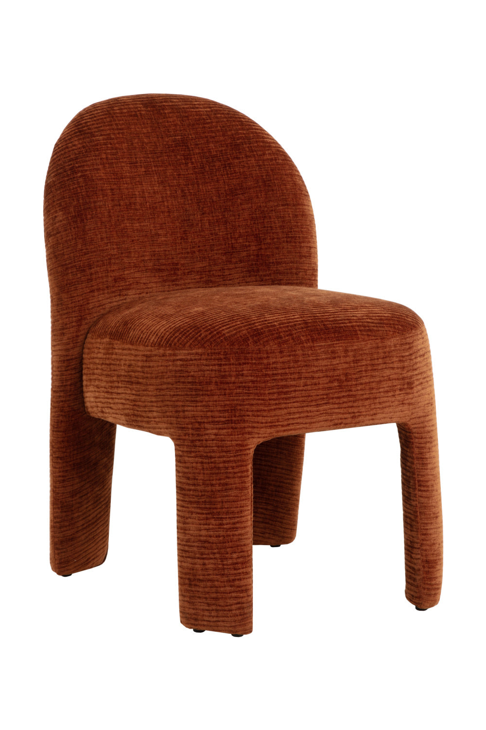 Modern European furniture - Ribbed Fabric Dining Chair - www.oroa.com | Oroa.com