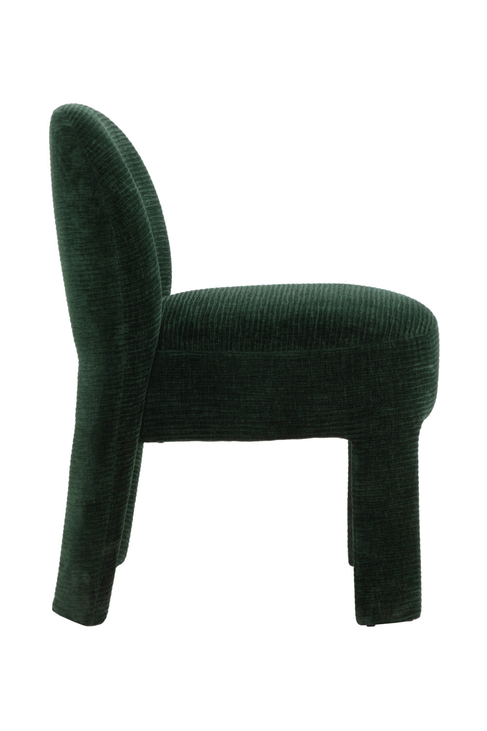 Modern European furniture - Ribbed Fabric Dining Chair - www.oroa.com | Oroa.com
