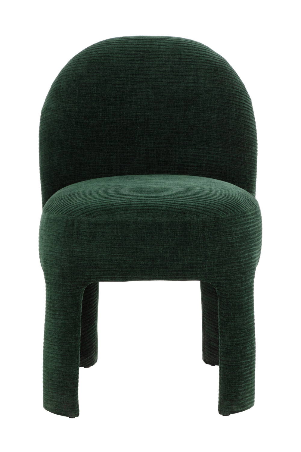 Modern European furniture - Ribbed Fabric Dining Chair - www.oroa.com | Oroa.com
