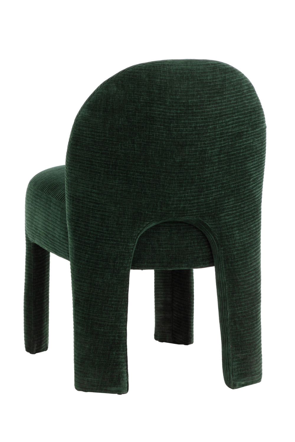Modern European furniture - Ribbed Fabric Dining Chair - www.oroa.com | Oroa.com