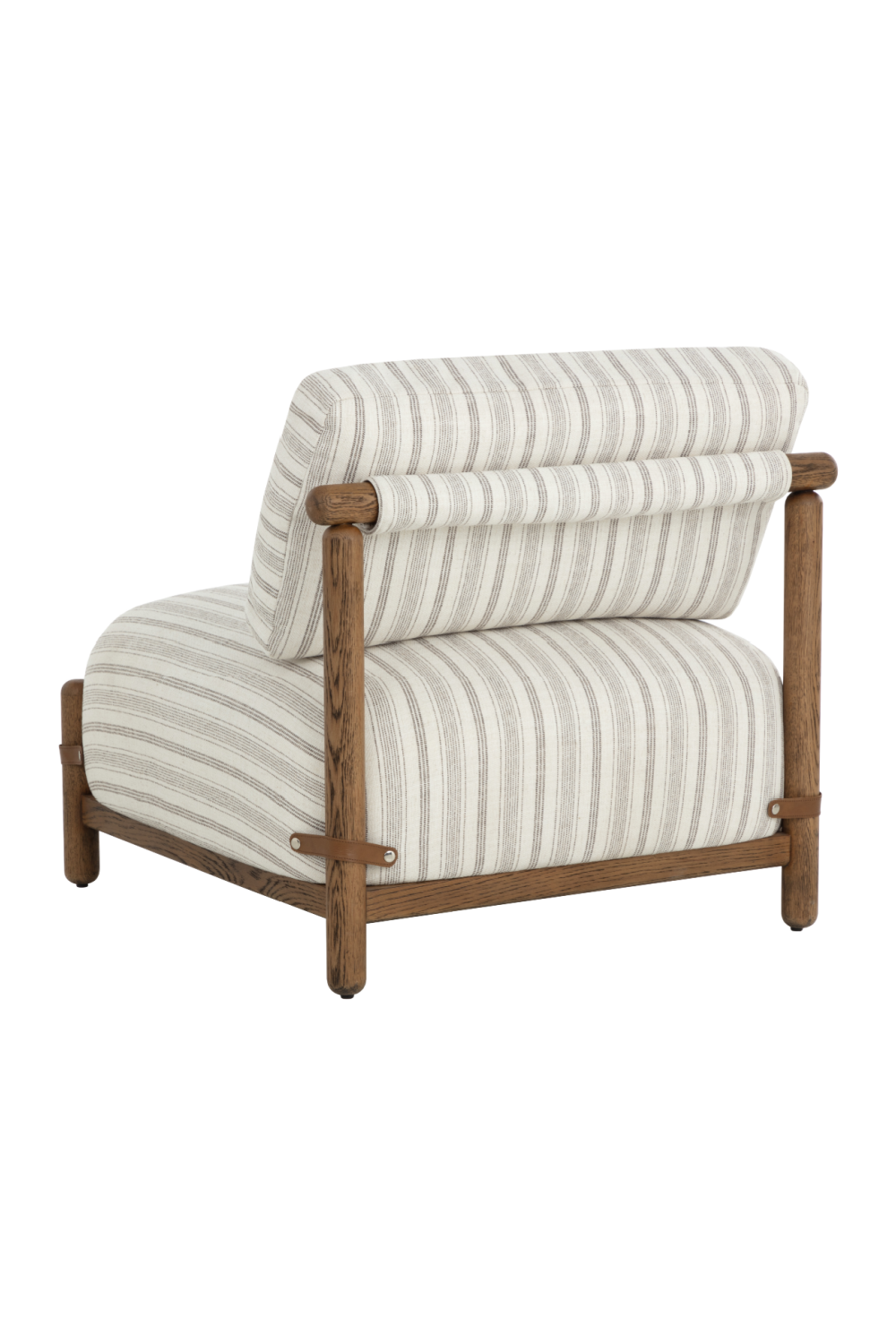 Modern European furniture - Stripe Pattern Lounge Chair - www.oroa.com | Oroa.com