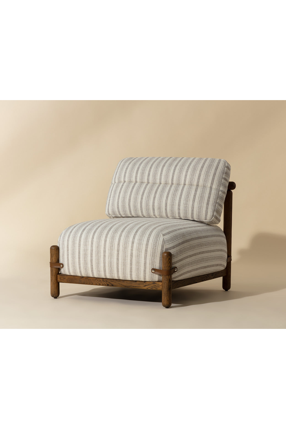 Modern European furniture - Stripe Pattern Lounge Chair - www.oroa.com | Oroa.com