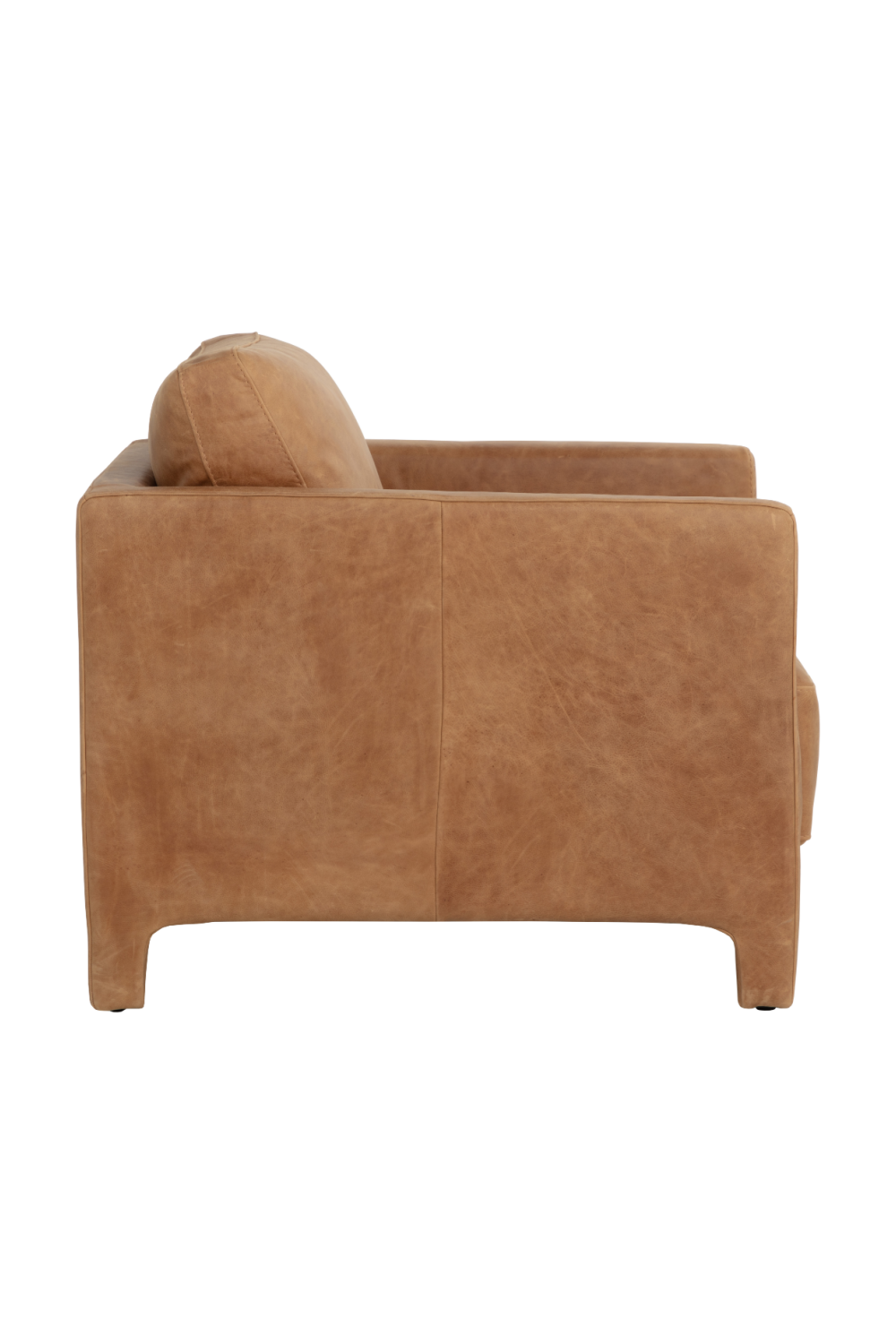 Modern European furniture - Bovine Leather Lounge Chair - www.oroa.com | Oroa.com
