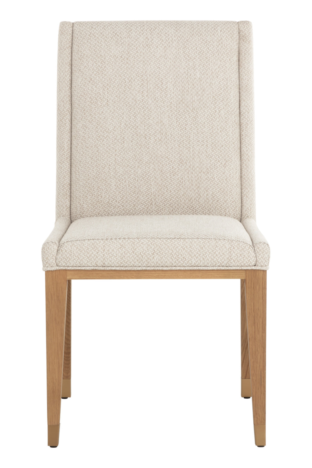 Modern European furniture - Rustic Oak Base Dining Chairs (2) - www.oroa.com | Oroa.com