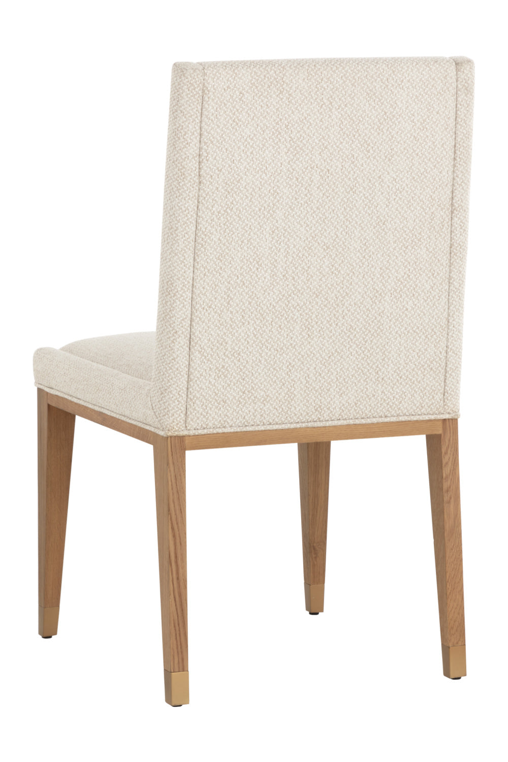 Modern European furniture - Rustic Oak Base Dining Chairs (2) - www.oroa.com | Oroa.com