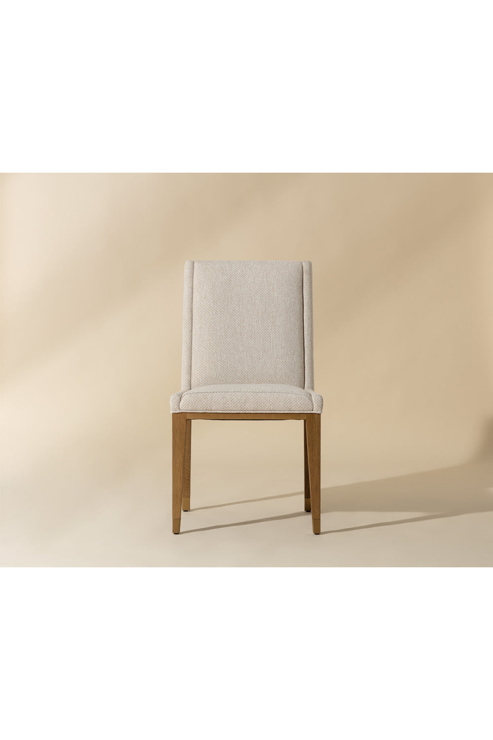 Modern European furniture - Rustic Oak Base Dining Chairs (2) - www.oroa.com | Oroa.com