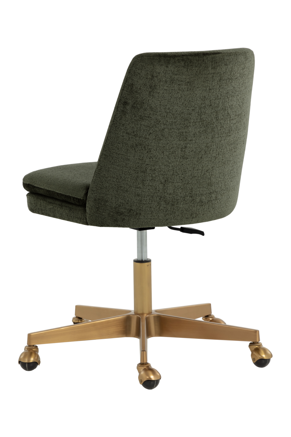 Modern European furniture - Matte Gold Base Office Chair - www.oroa.com | Oroa.com