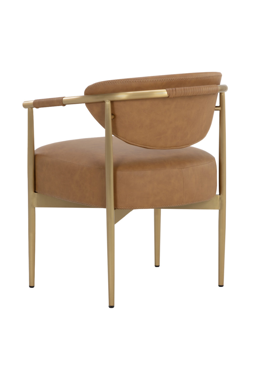 Modern European furniture - Leather Look Rope Dining Chair - www.oroa.com | Oroa.com