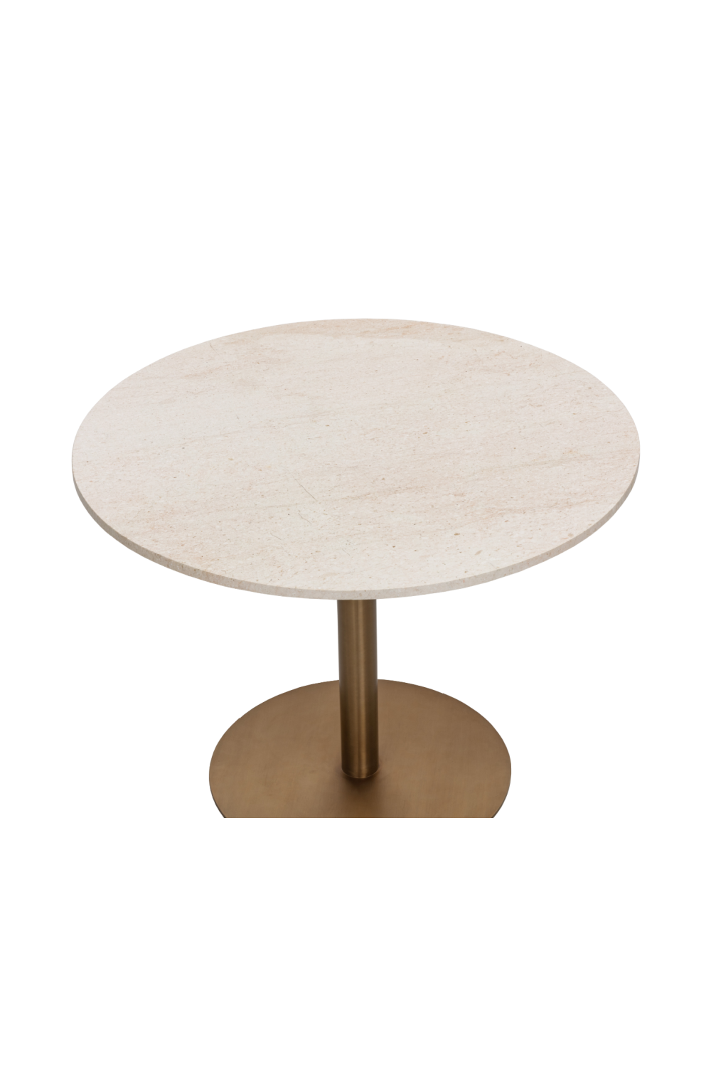 Modern European furniture - White Marble Round Bistro Table - www.oroa.com | Oroa.com
