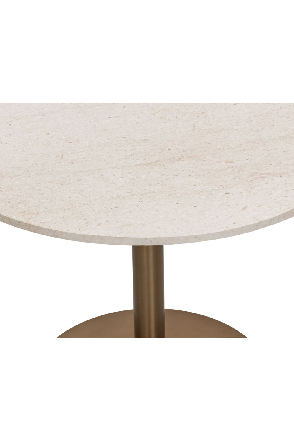 Modern European furniture - White Marble Round Bistro Table - www.oroa.com | Oroa.com