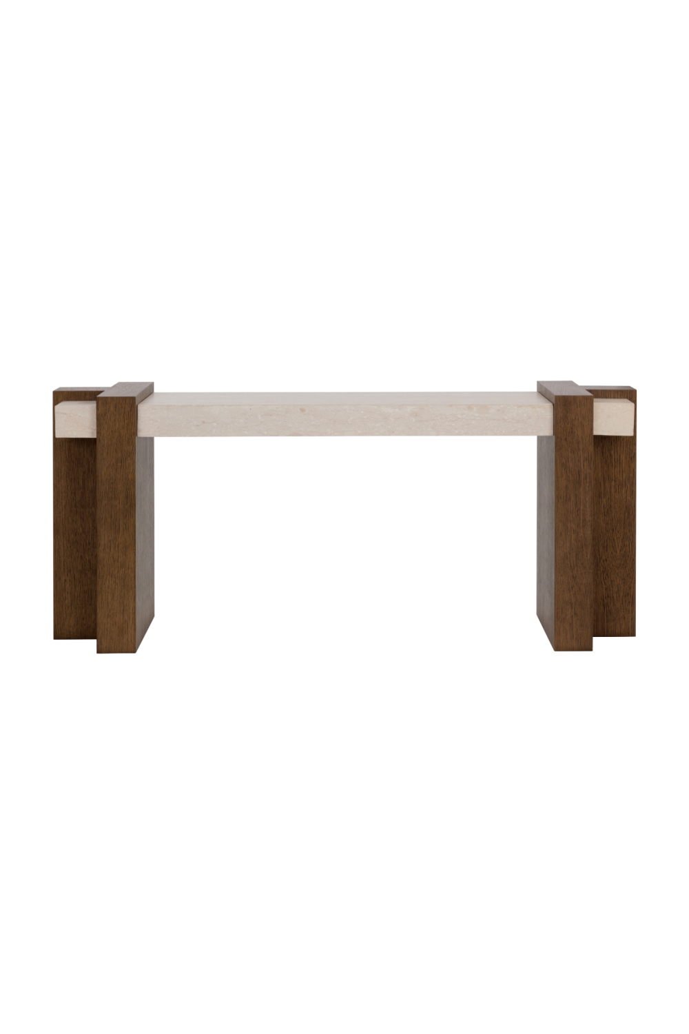 Modern European furniture - Interlocked Wooden Legs Console Table - www.oroa.com | Oroa.com