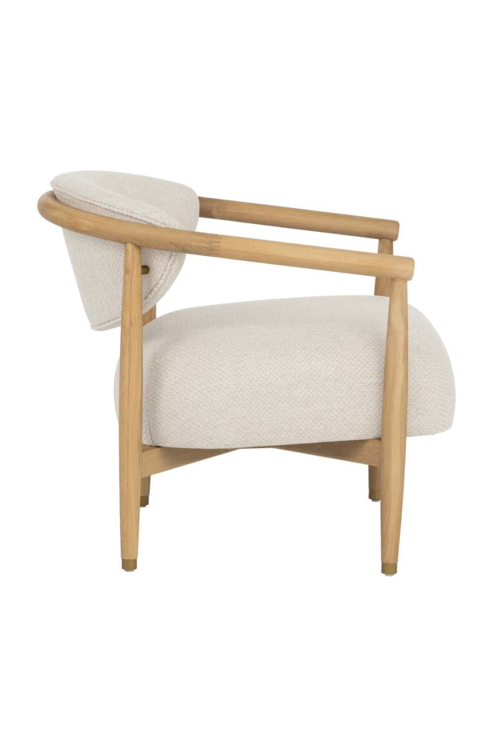 Modern European furniture - Oak Framed Lounge Chair - www.oroa.com | Oroa.com