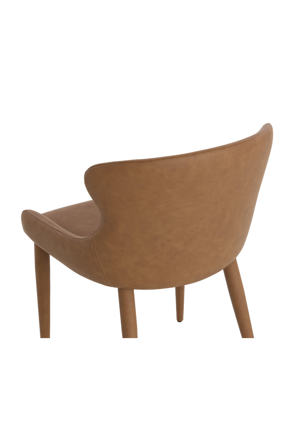 Modern European furniture - Leather Look Modern Dining Chairs (2) - www.oroa.com | Oroa.com