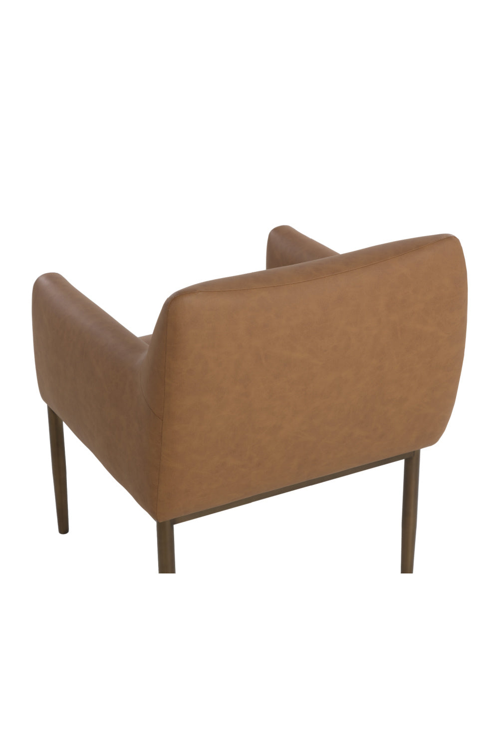 Bronze Legged Dining Armchair Modern European furniture - www.oroa.com | Oroa.com