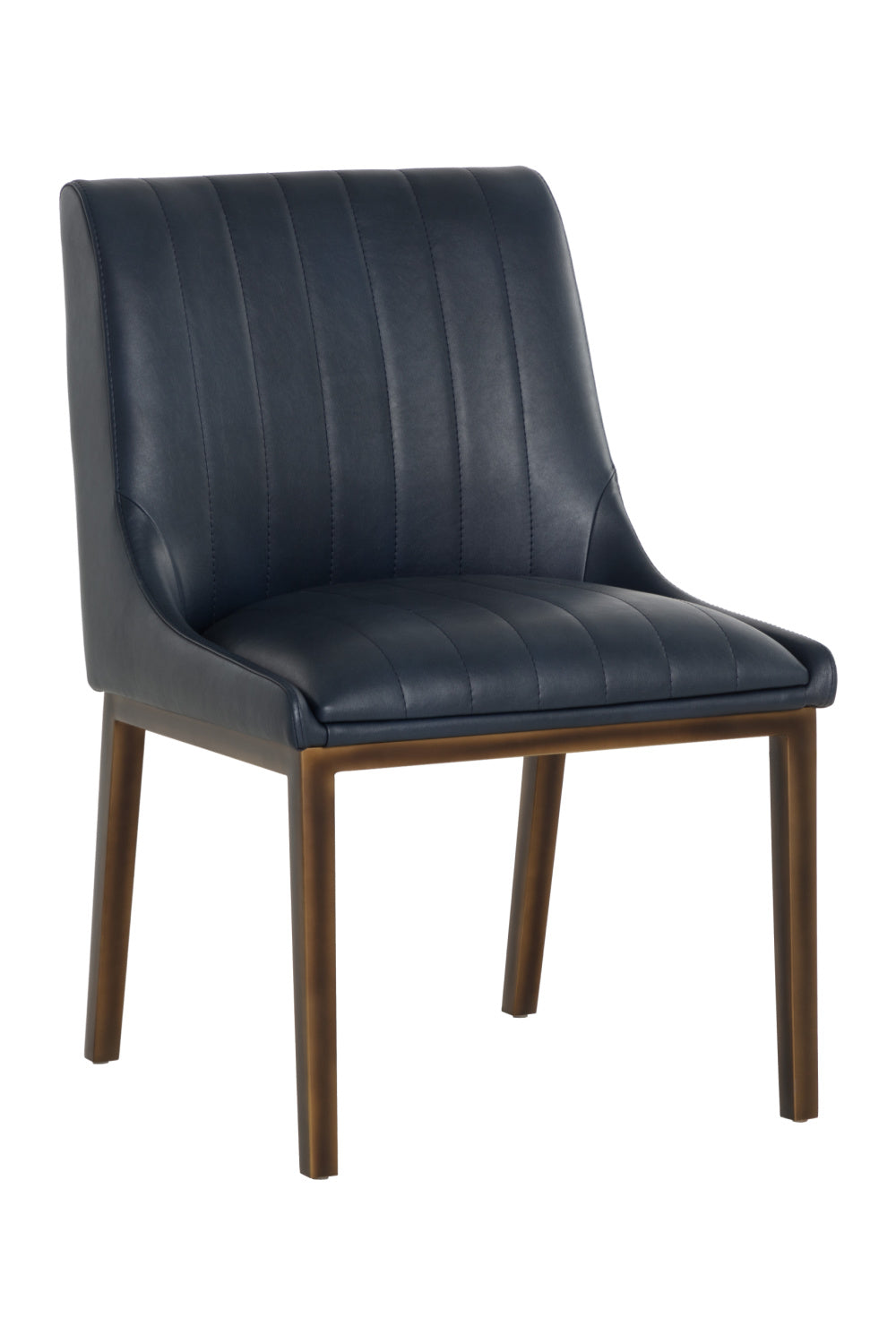 Modern European furniture - Vertical Stitched Dining Chairs (2) - www.oroa.com | Oroa.com