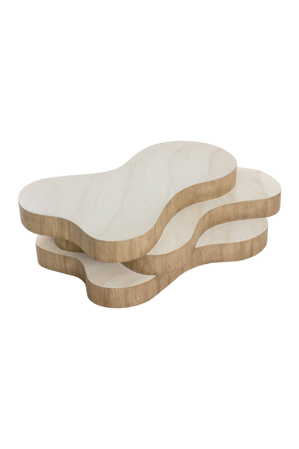 Modern European furniture - Layered Freeform Indoor/Outdoor Coffee Table - www.oroa.com | Oroa.com