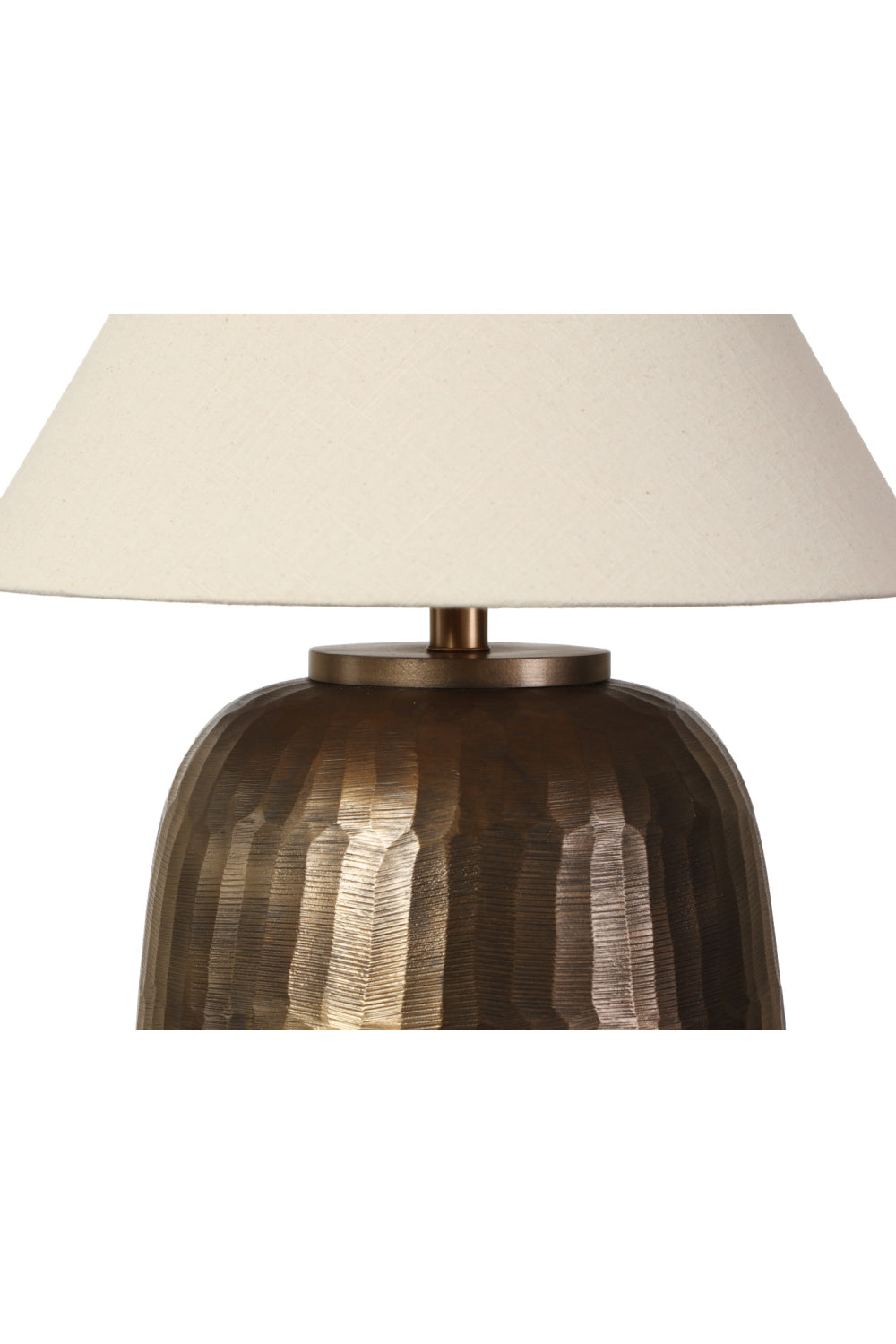 Modern European furniture - Antique Brass Base Table Lamp - www.oroa.com | Oroa.com