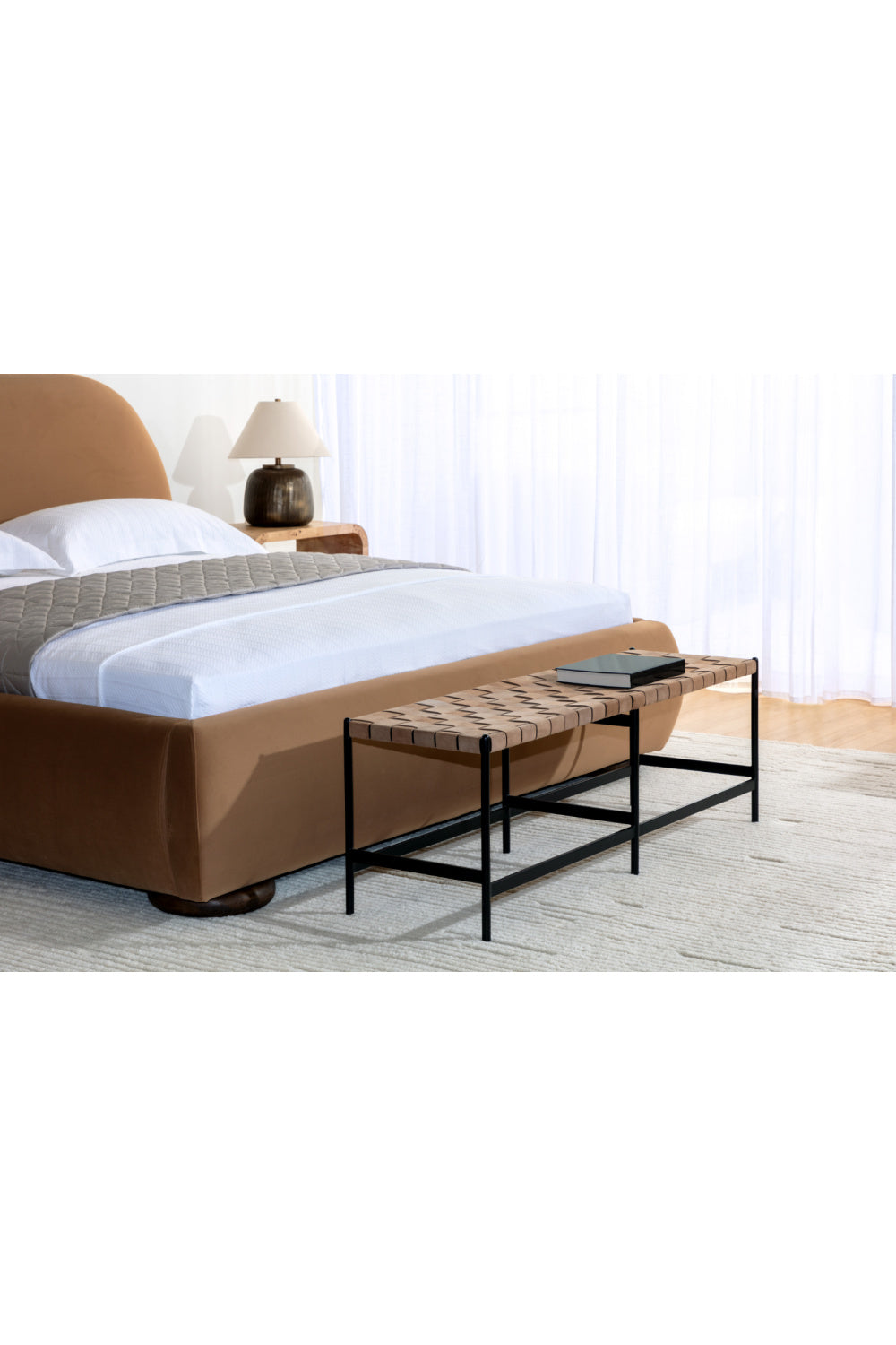 Modern European furniture - Antique Brass Base Table Lamp - www.oroa.com | Oroa.com