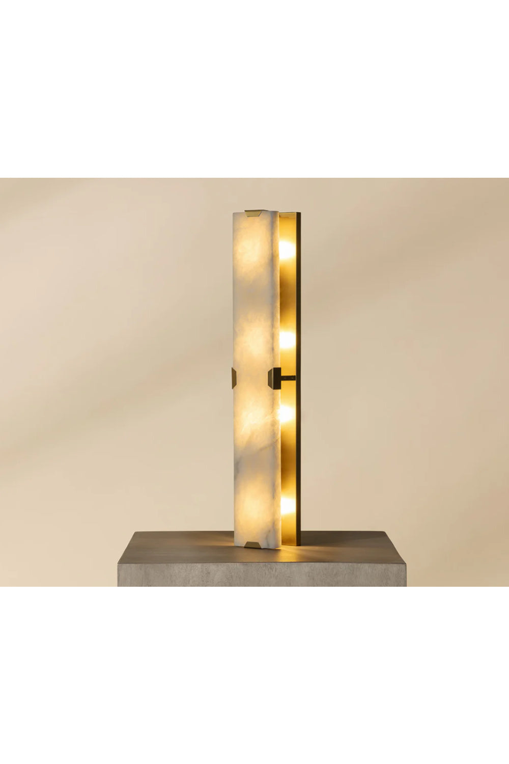Modern European furniture - Alabaster Panel Wall Lamp - www.oroa.com | Oroa.com