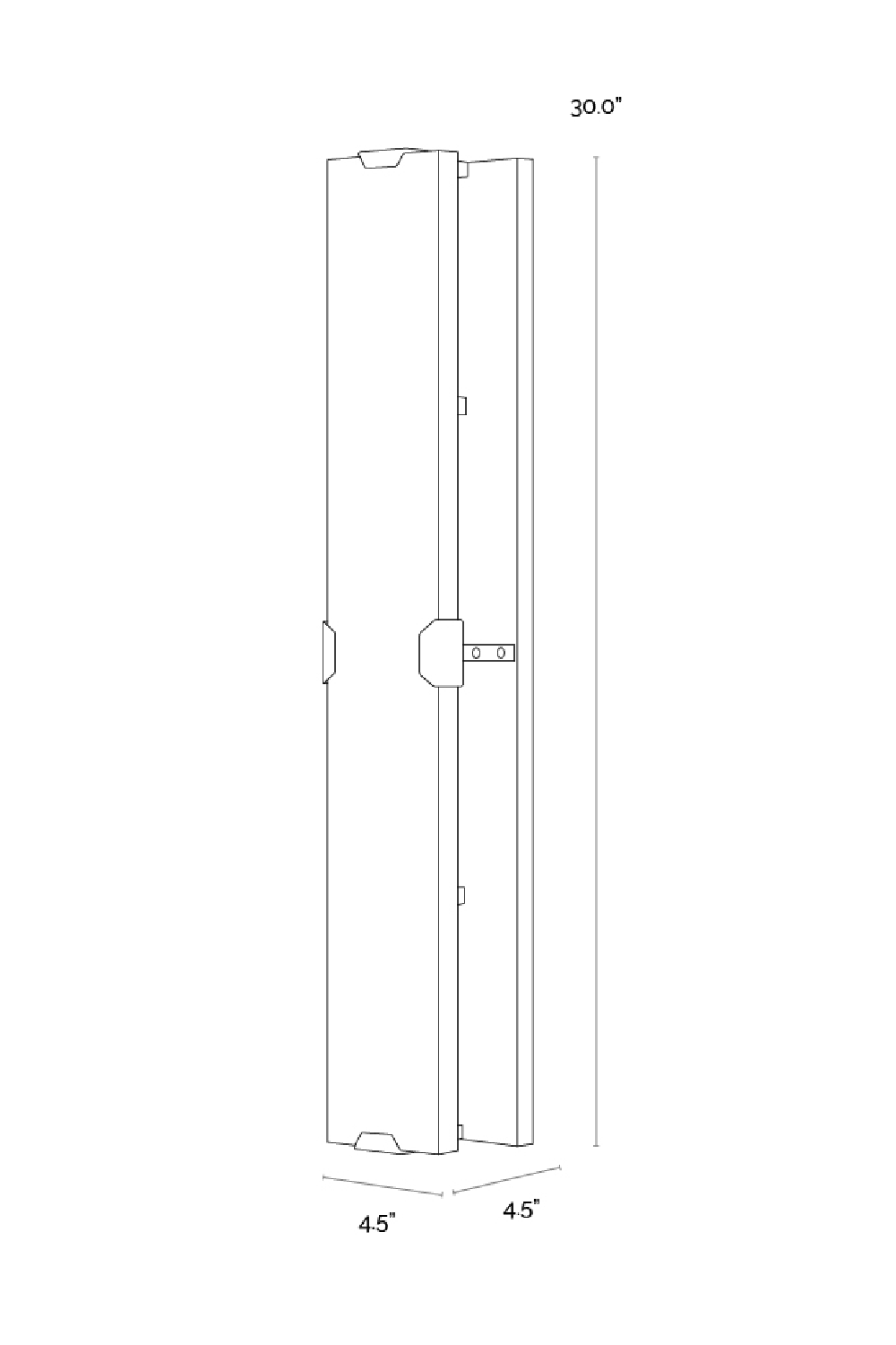 Modern European furniture - Alabaster Panel Wall Lamp - www.oroa.com | Oroa.com