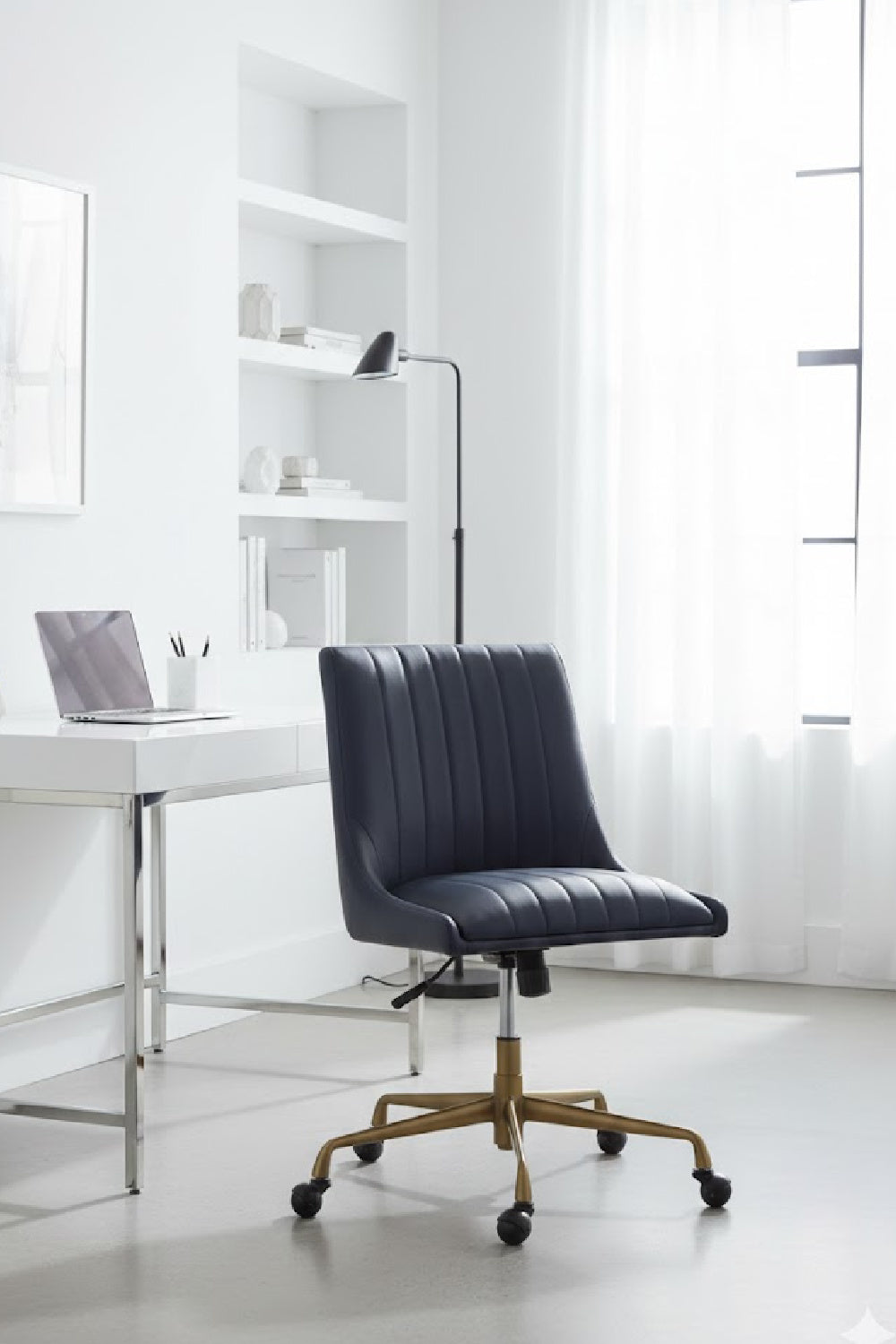 Modern European furniture - Vertical Stitched Office Chair - www.oroa.com | Oroa.com