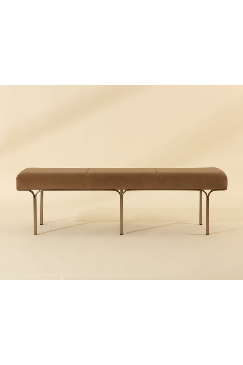 Modern European furniture - Slim Frame Upholstered Bench - www.oroa.com | Oroa.com