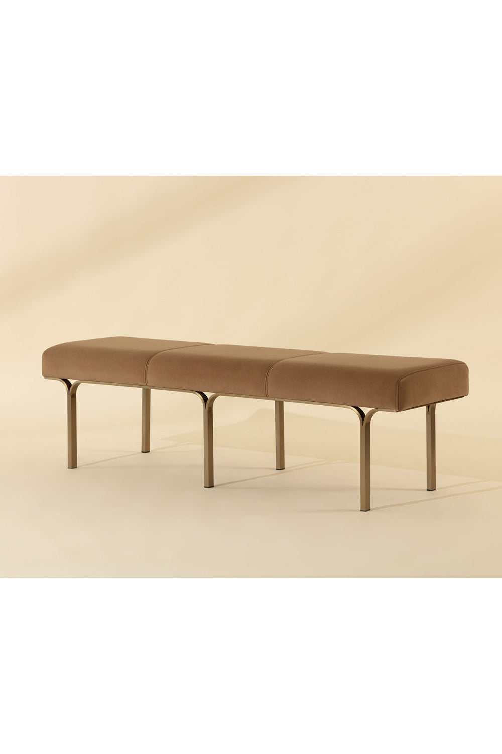 Modern European furniture - Slim Frame Upholstered Bench - www.oroa.com | Oroa.com