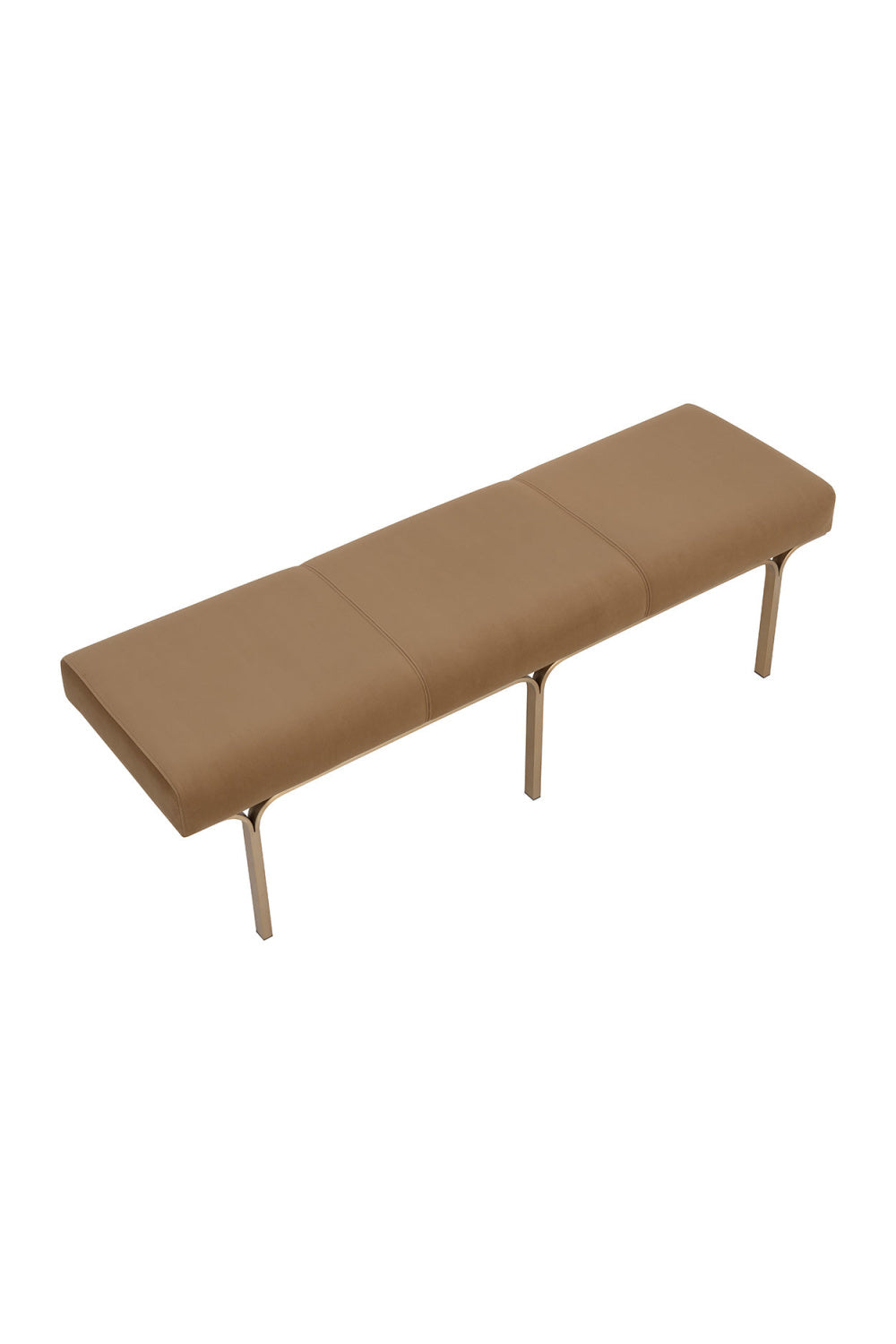 Modern European furniture - Slim Frame Upholstered Bench - www.oroa.com | Oroa.com