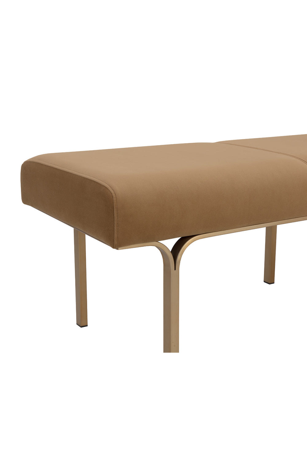 Modern European furniture - Slim Frame Upholstered Bench - www.oroa.com | Oroa.com