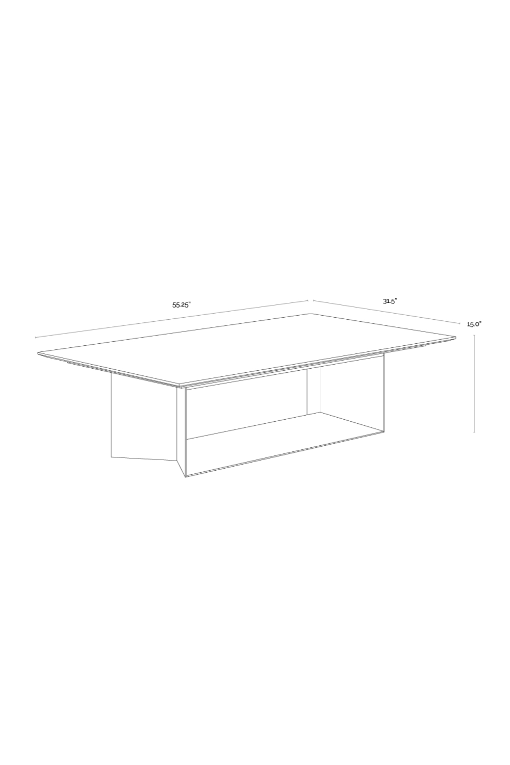 Modern European furniture - Cream Marble Coffee Table - www.oroa.com | Oroa.com