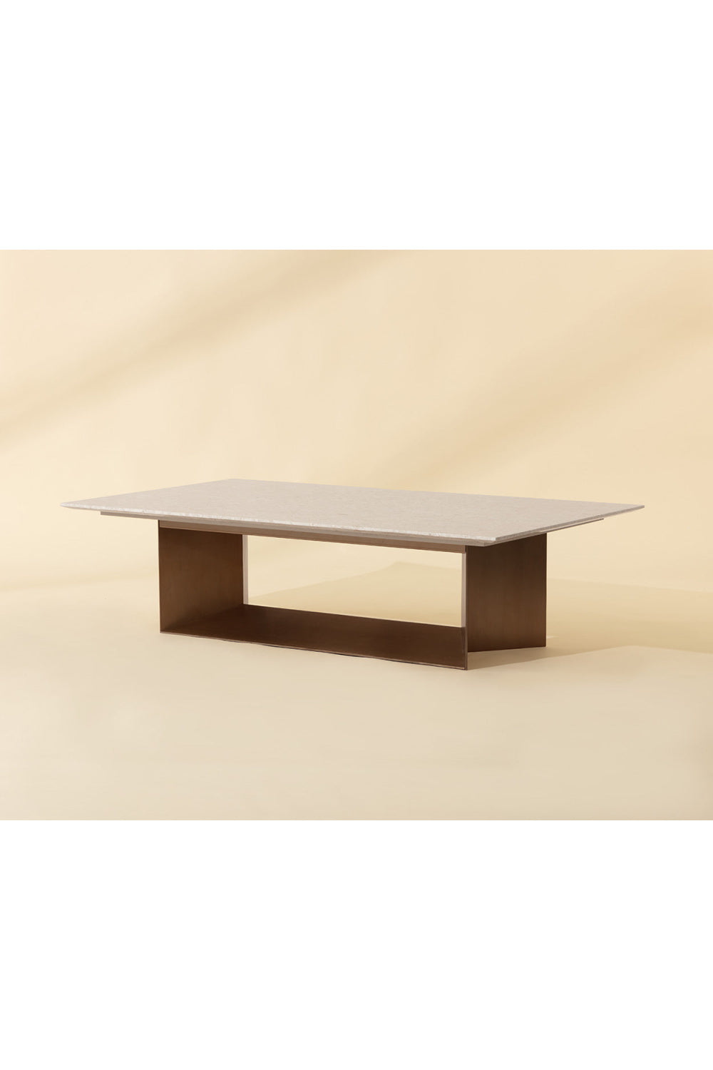 Modern European furniture - Cream Marble Coffee Table - www.oroa.com | Oroa.com