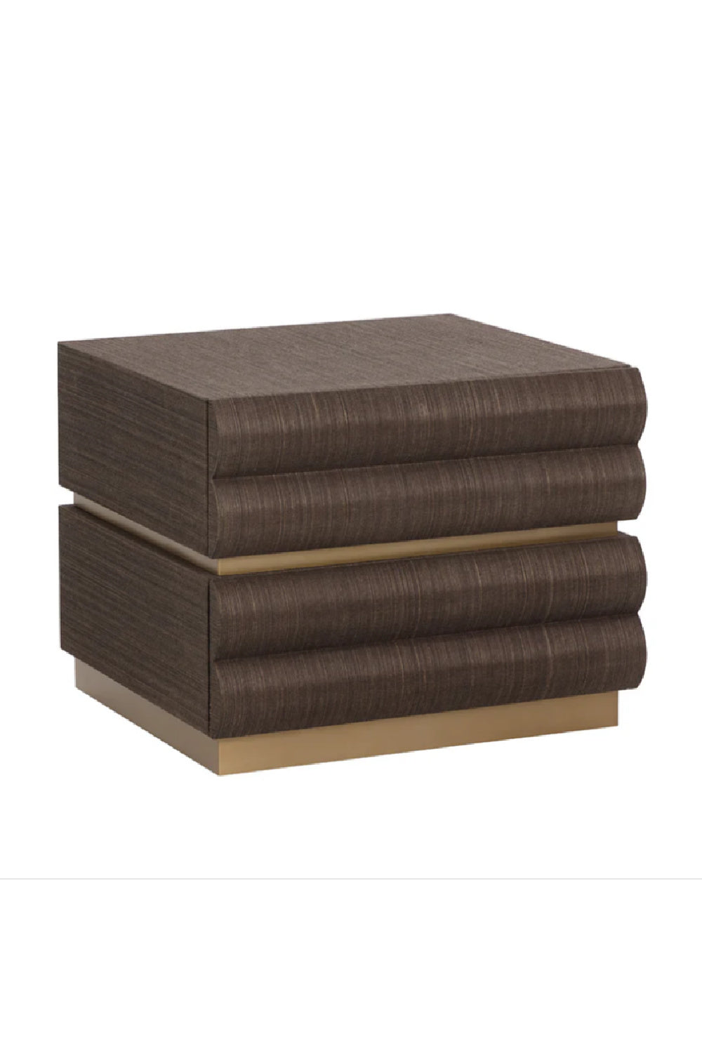 Modern European furniture - Tiered 2-Drawer Nightstand - www.oroa.com | Oroa.com