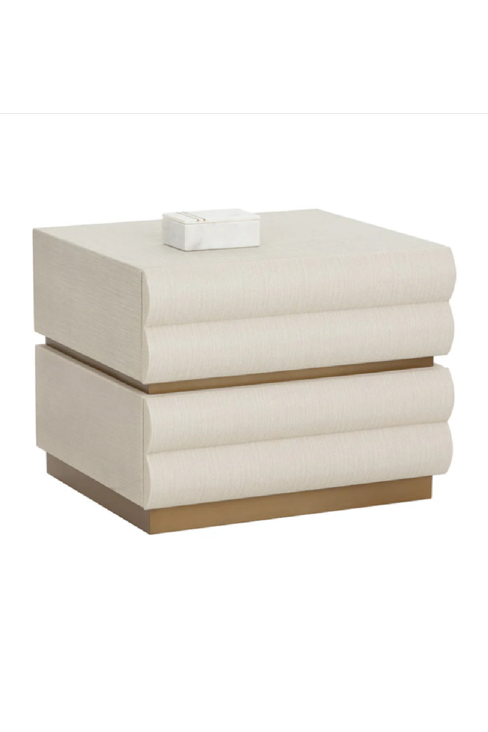 Modern European furniture - Tiered 2-Drawer Nightstand - www.oroa.com | Oroa.com